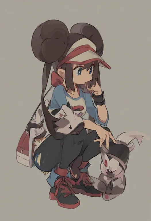 masterpiece, best quality, general, pokemon bw2, solo, simple background — by k3scat, made with ComfyUI