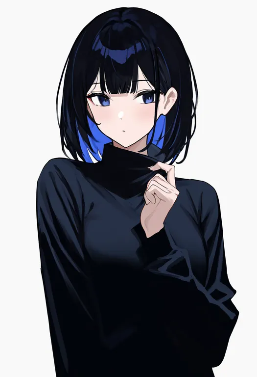masterpiece, best quality, newest, absurdres, highres, safe, grey_streaks, 1girl, solo, simple_background — by k3scat, made with ComfyUI