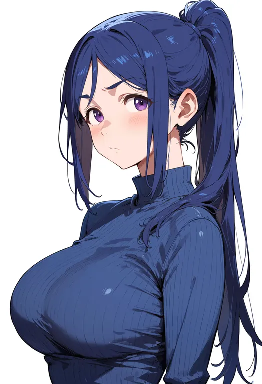 masterpiece, best quality, score_7, safe, matsuura kanan, solo, upper body, simple background — by k3scat, made with ComfyUI