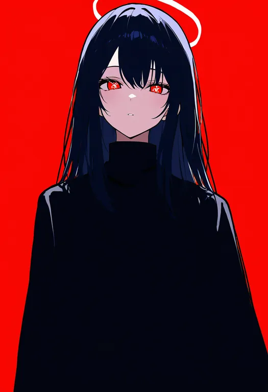 masterpiece, best quality, newest, absurdres, highres, safe, symbol_in_eye, 1girl, solo, simple_background — by k3scat, made with ComfyUI