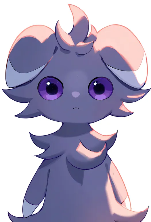 masterpiece, best quality, newest, absurdres, highres, safe, espurr, solo, upper_body, simple_background — by k3scat, made with ComfyUI