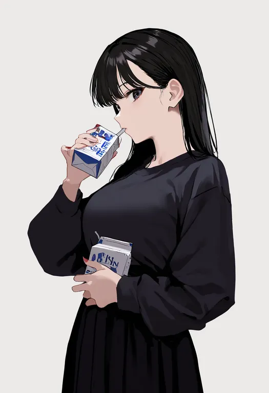 masterpiece, best quality, newest, absurdres, highres, safe, carton, 1girl, solo, simple_background — by k3scat, made with ComfyUI