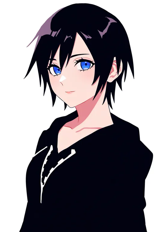masterpiece, best quality, newest, absurdres, highres, safe, xion_(kingdom_hearts), kingdom_hearts, solo, upper_body… — by k3scat, made with ComfyUI