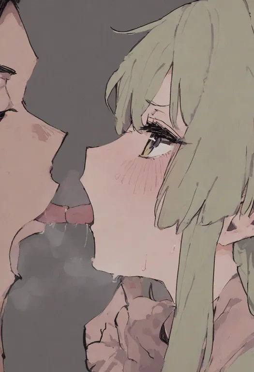 masterpiece, best quality, general, french kiss, 1girl — by k3scat, made with ComfyUI