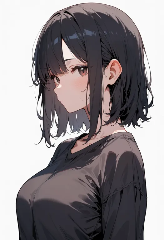 masterpiece, best quality, score_7, safe, rika (m k), solo, upper body, simple background — by k3scat, made with ComfyUI