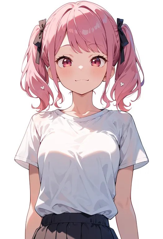 masterpiece, best quality, score_7, safe, maruyama aya, solo, upper body, simple background — by k3scat, made with ComfyUI