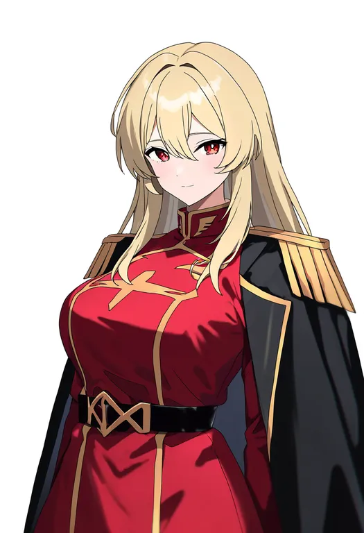 masterpiece, best quality, newest, absurdres, highres, safe, neo_zeon, 1girl, solo, simple_background — by k3scat, made with ComfyUI