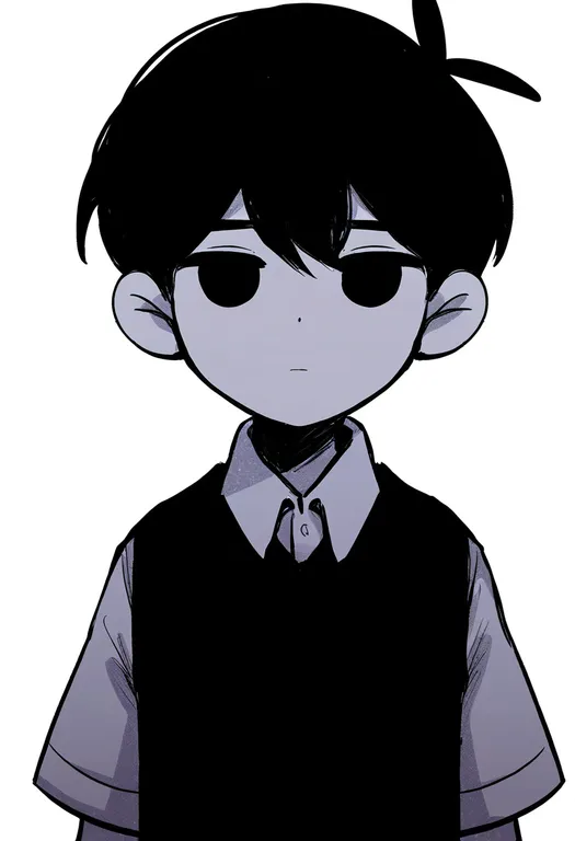 masterpiece, best quality, newest, absurdres, highres, safe, mr._plantegg_(omori), omori, solo, upper_body… — by k3scat, made with ComfyUI