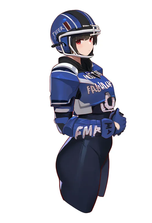 masterpiece, best quality, newest, absurdres, highres, safe, national_football_league, solo, full_body… — by k3scat, made with ComfyUI
