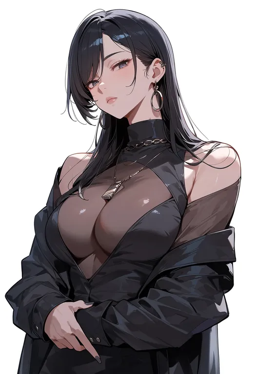 masterpiece, best quality, score_7, safe, nyaos, solo, upper body, simple background — by k3scat, made with ComfyUI