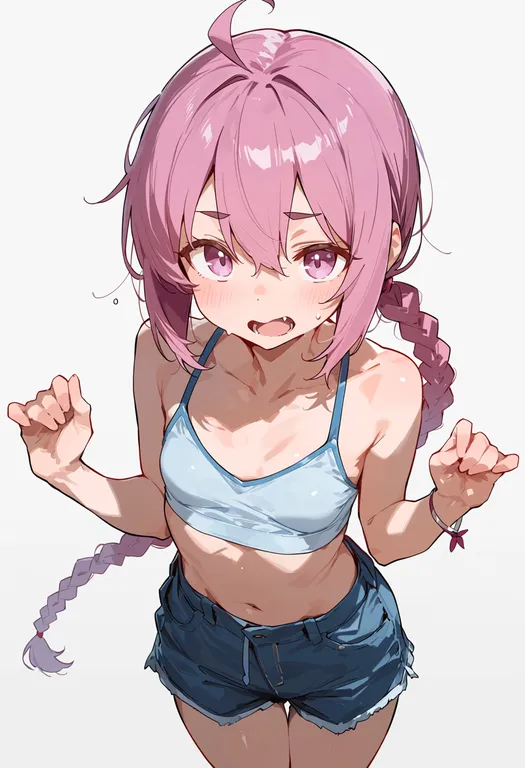 masterpiece, best quality, score_7, safe, nenohi (kancolle), solo, upper body, simple background — by k3scat, made with ComfyUI