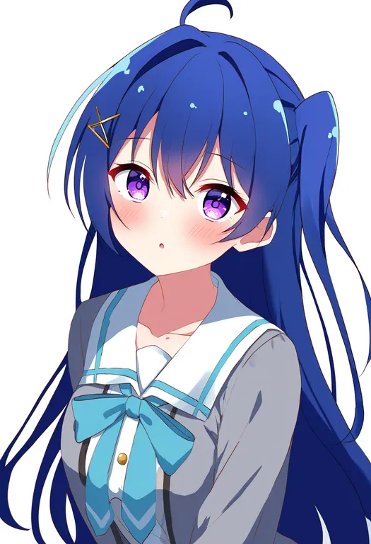 masterpiece, best quality, newest, absurdres, highres, safe, natsuzora_kanata, solo, simple_background — by k3scat, made with ComfyUI