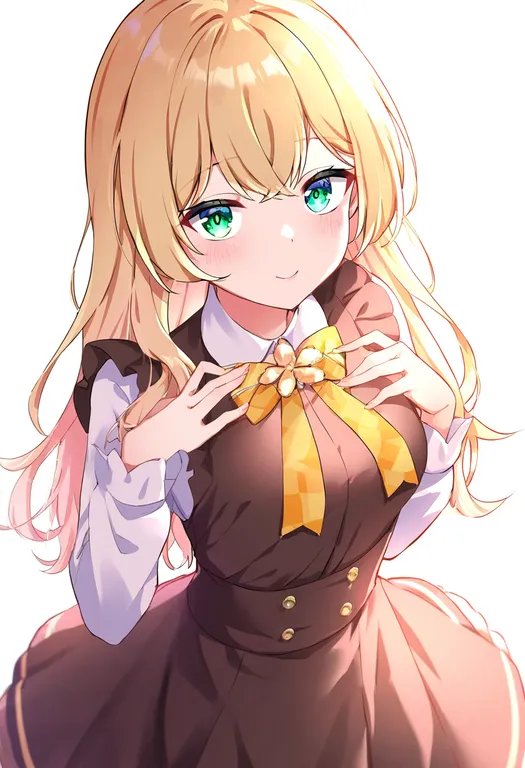 masterpiece, best quality, newest, absurdres, highres, safe, honey_and_clover, solo, simple_background — by k3scat, made with ComfyUI