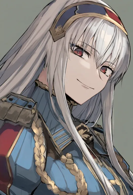 masterpiece, best quality, general, senjou no valkyria 1, solo, simple background — by k3scat, made with ComfyUI