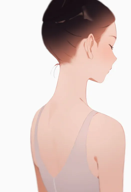 masterpiece, best quality, newest, absurdres, highres, safe, ballerina, 1girl, solo, simple_background — by k3scat, made with ComfyUI