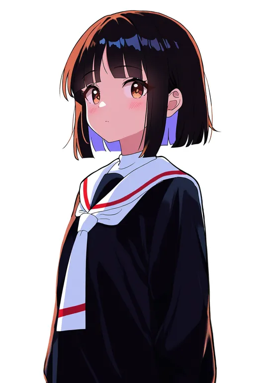 masterpiece, best quality, newest, absurdres, highres, safe, tomoeda_elementary_school_uniform, 1girl, solo… — by k3scat, made with ComfyUI