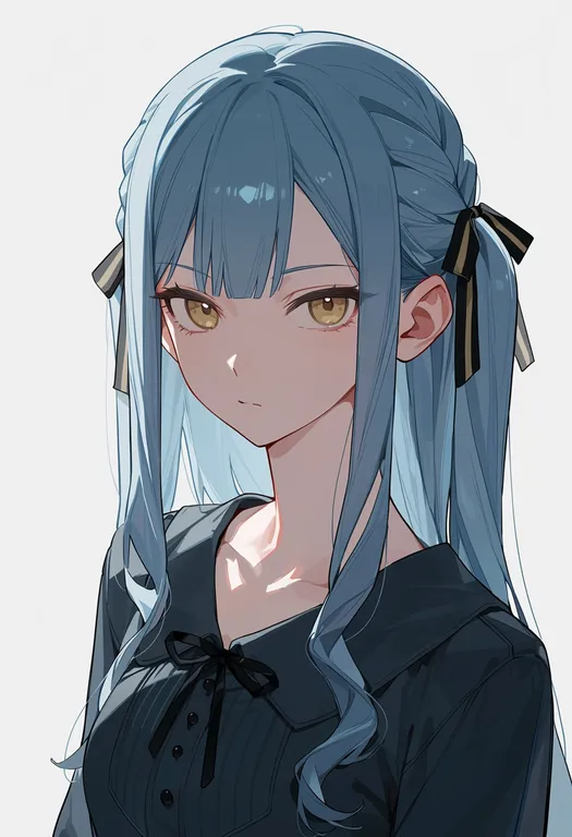 masterpiece, best quality, score_7, safe, togawa sakiko, bang dream! it's mygo!!!!!, solo, upper body, simple background — by k3scat, made with ComfyUI