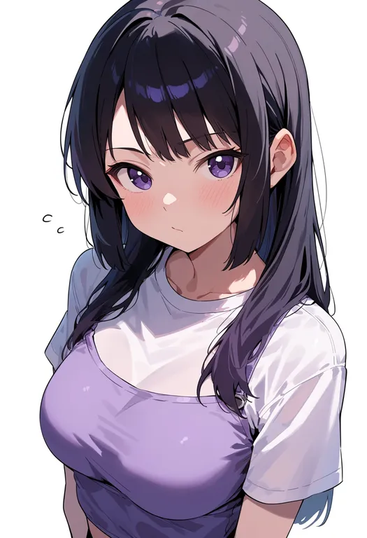 masterpiece, best quality, score_7, safe, kousaka reina, solo, upper body, simple background — by k3scat, made with ComfyUI