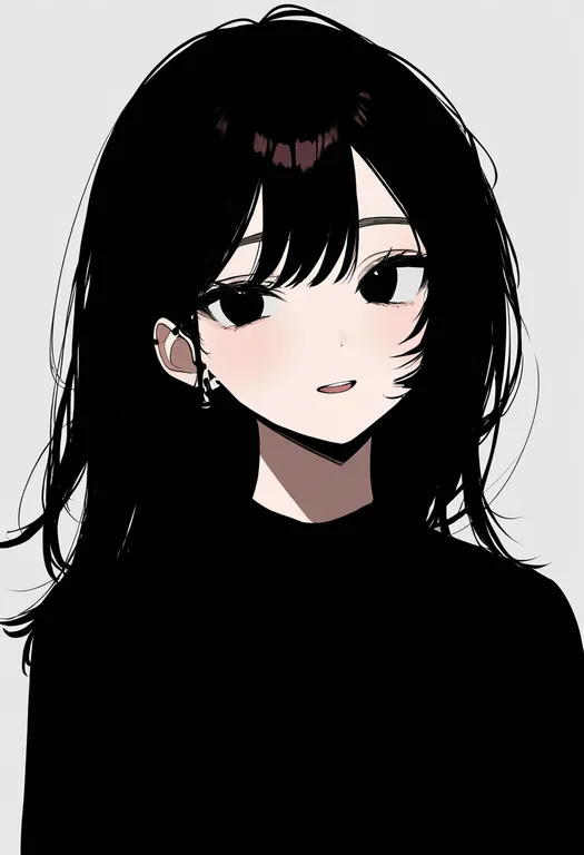 masterpiece, best quality, newest, absurdres, highres, safe, upper_teeth_only, 1girl, solo, simple_background — by k3scat, made with ComfyUI