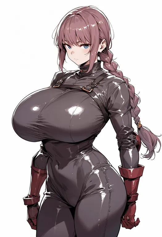 masterpiece, best quality, score_7, safe, star ocean: integrity and faithlessness, solo, simple background — by k3scat, made with ComfyUI