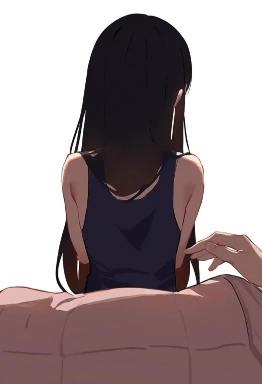 masterpiece, best quality, newest, absurdres, highres, safe, massage, 1girl, solo, simple_background — by k3scat, made with ComfyUI