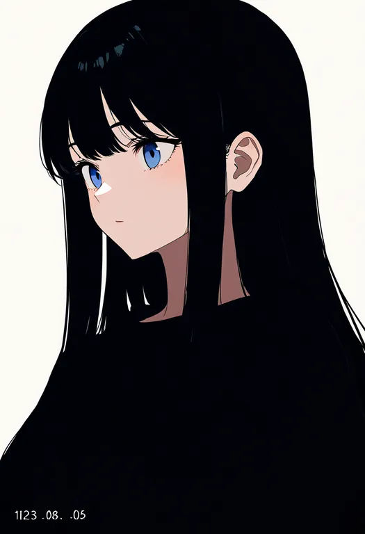 masterpiece, best quality, newest, absurdres, highres, safe, timestamp, 1girl, solo, simple_background — by k3scat, made with ComfyUI