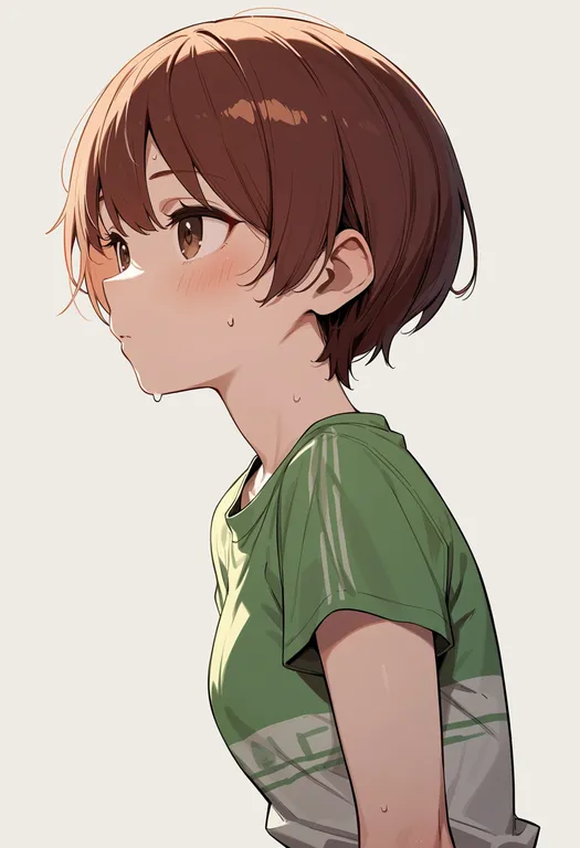 masterpiece, best quality, score_7, safe, koizumi mahiru, solo, upper body, simple background — by k3scat, made with ComfyUI