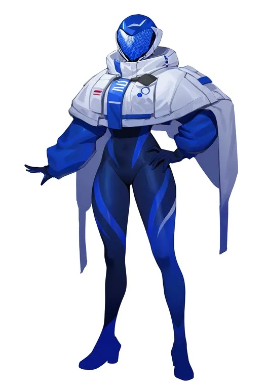 masterpiece, best quality, newest, absurdres, highres, safe, 2022_winter_olympics, solo, full_body, simple_background — by k3scat, made with ComfyUI
