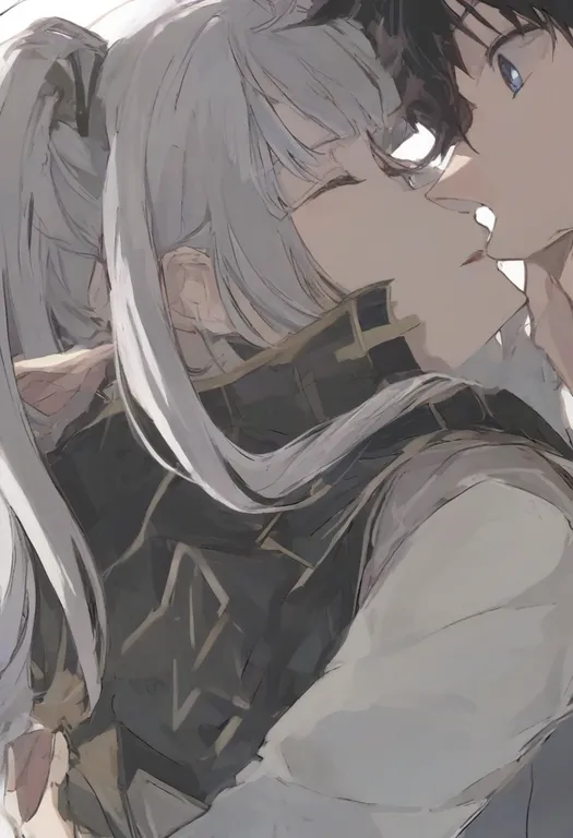 masterpiece, best quality, general, imminent kiss, 1girl — by k3scat, made with ComfyUI