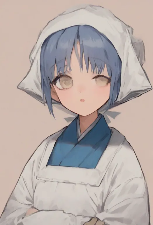 masterpiece, best quality, general, kappougi, 1girl, solo, simple background — by k3scat, made with ComfyUI