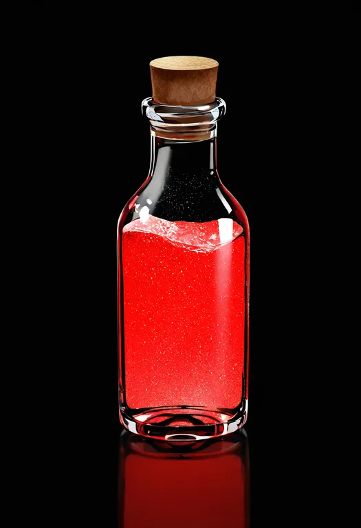 masterpiece, best quality, newest, absurdres, highres, safe, glass_bottle, 1girl, solo, simple_background — by k3scat, made with ComfyUI