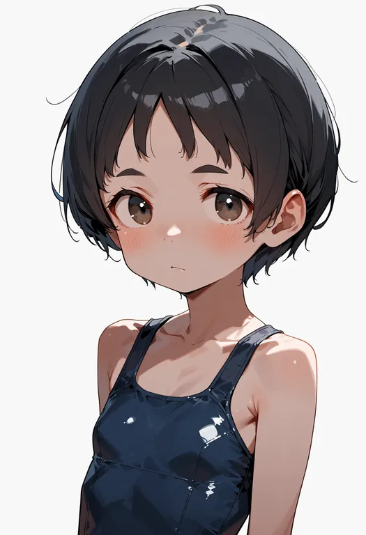 masterpiece, best quality, score_7, safe, maru-yu (kancolle), solo, upper body, simple background — by k3scat, made with ComfyUI