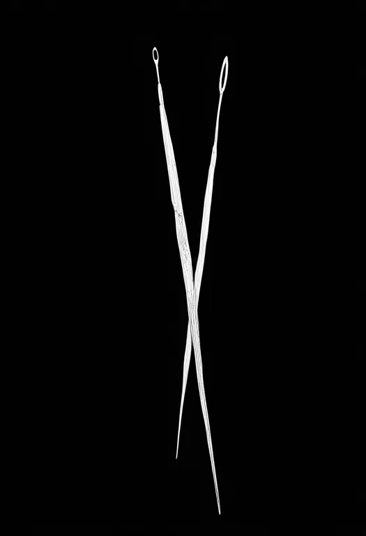masterpiece, best quality, newest, absurdres, highres, safe, holding_needle, 1girl, solo, simple_background — by k3scat, made with ComfyUI