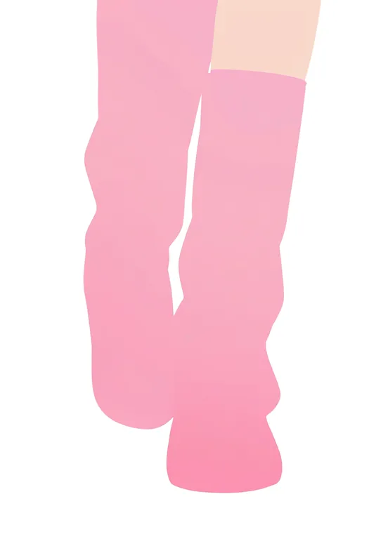 masterpiece, best quality, newest, absurdres, highres, safe, pink_leg_warmers, 1girl, solo, simple_background — by k3scat, made with ComfyUI