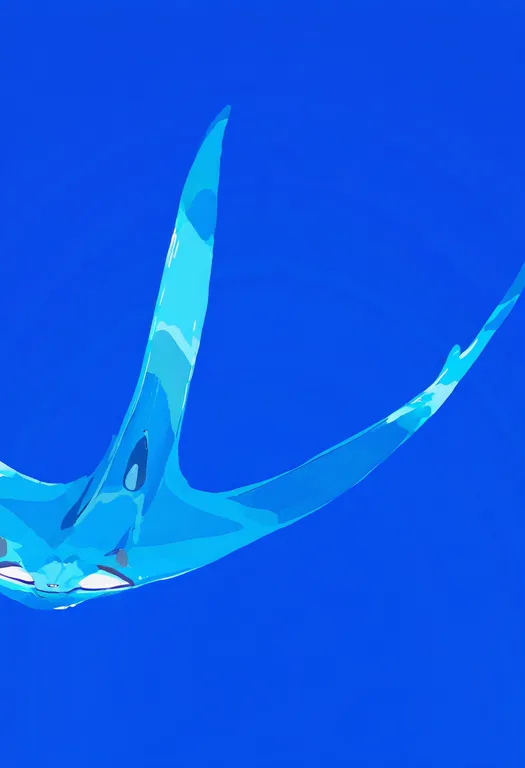 masterpiece, best quality, newest, absurdres, highres, safe, manta_ray, 1girl, solo, simple_background — by k3scat, made with ComfyUI