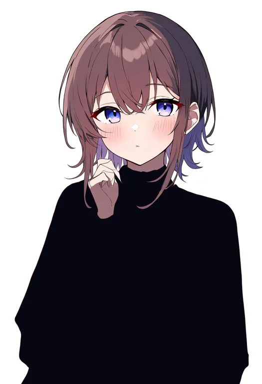 masterpiece, best quality, newest, absurdres, highres, safe, head_bump, 1girl, solo, simple_background — by k3scat, made with ComfyUI