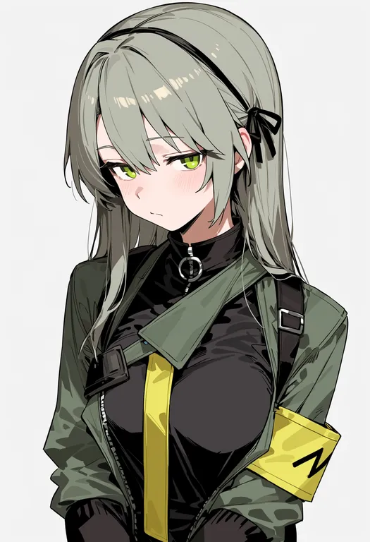 masterpiece, best quality, score_7, safe, ump40 (girls' frontline), girls' frontline, solo, upper body… — by k3scat, made with ComfyUI