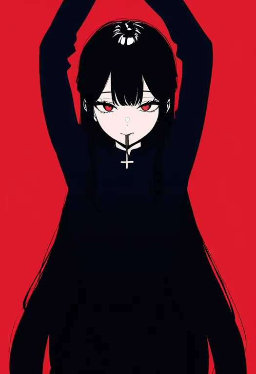masterpiece, best quality, newest, absurdres, highres, safe, devil_fruit_power, 1girl, solo, simple_background — by k3scat, made with ComfyUI