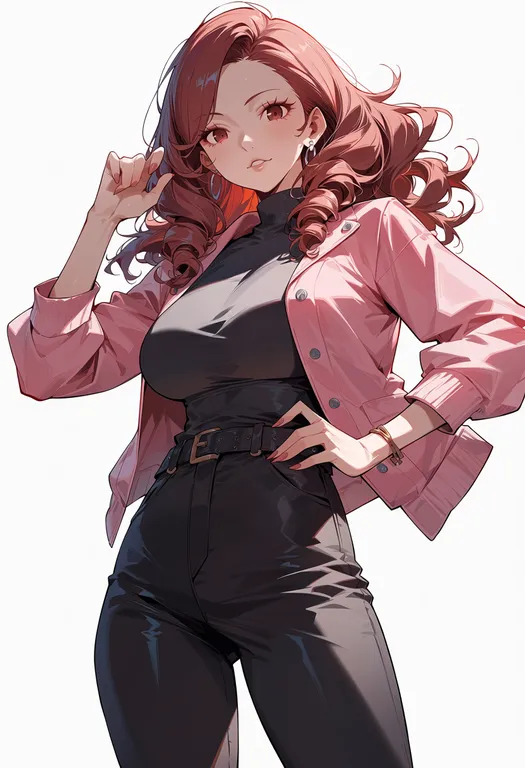masterpiece, best quality, score_7, safe, persona 2, solo, simple background — by k3scat, made with ComfyUI
