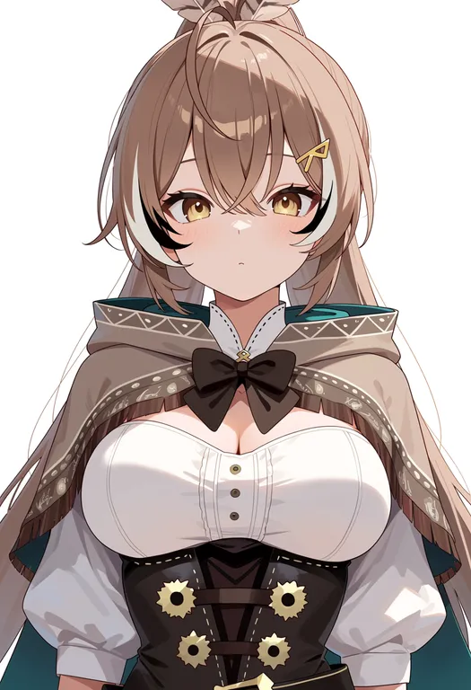 masterpiece, best quality, score_7, safe, nanashi mumei, hololive english, solo, upper body, simple background — by k3scat, made with ComfyUI
