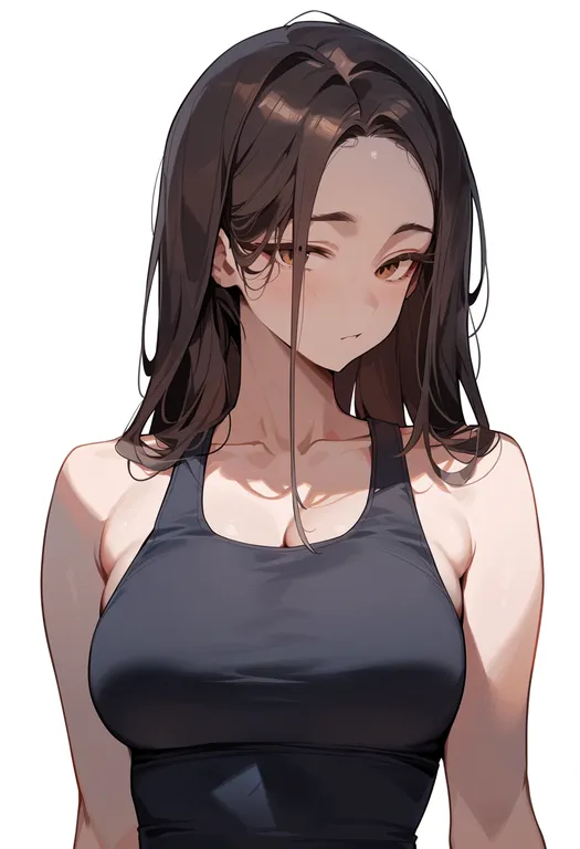 masterpiece, best quality, score_7, safe, lux (league), solo, upper body, simple background — by k3scat, made with ComfyUI