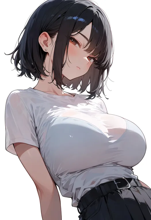 masterpiece, best quality, score_7, safe, scp-040-jp, solo, upper body, simple background — by k3scat, made with ComfyUI
