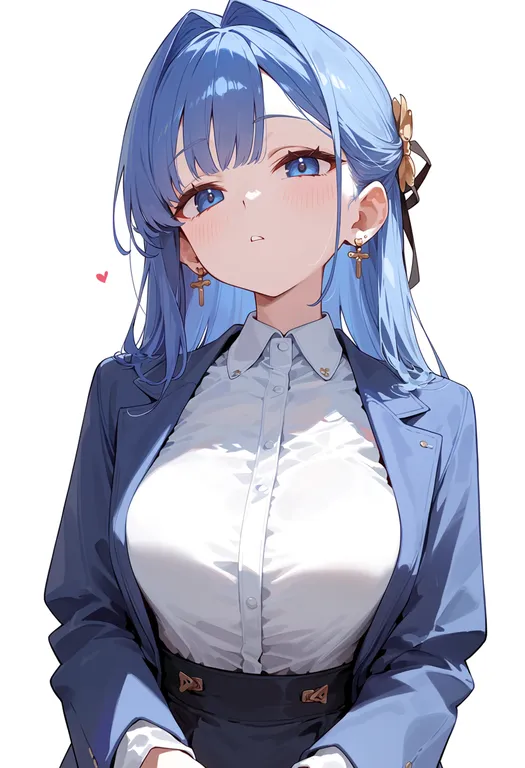masterpiece, best quality, score_7, safe, arcana (nikke), solo, upper body, simple background — by k3scat, made with ComfyUI