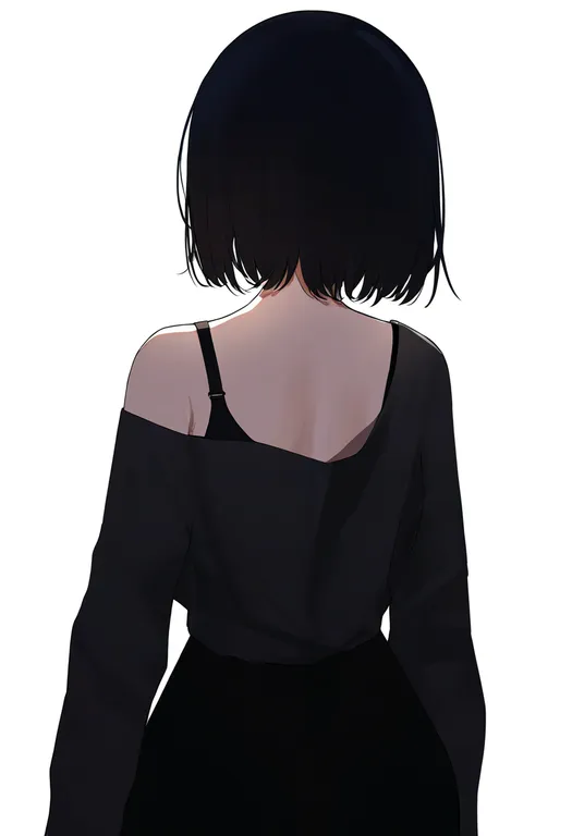 masterpiece, best quality, newest, absurdres, highres, safe, bra_strap, 1girl, solo, simple_background — by k3scat, made with ComfyUI