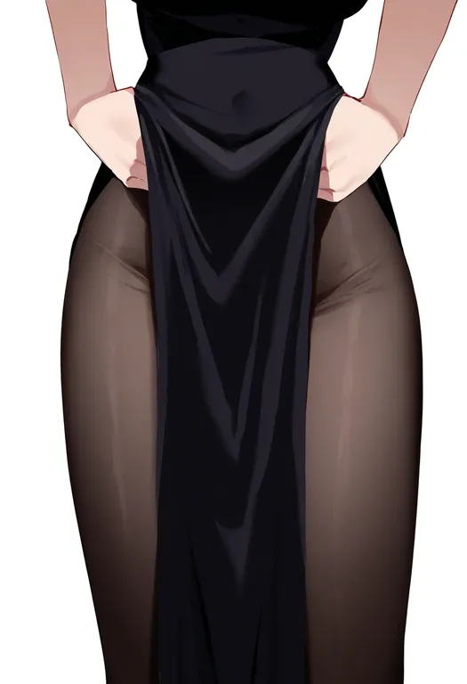 masterpiece, best quality, newest, absurdres, highres, safe, pelvic_curtain_lift, 1girl, solo, simple_background — by k3scat, made with ComfyUI