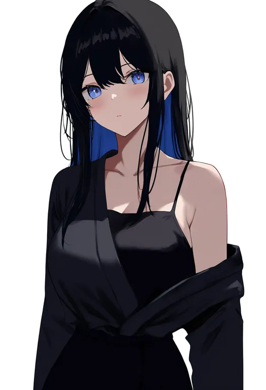 masterpiece, best quality, newest, absurdres, highres, safe, hadanugi_dousa, 1girl, solo, simple_background — by k3scat, made with ComfyUI
