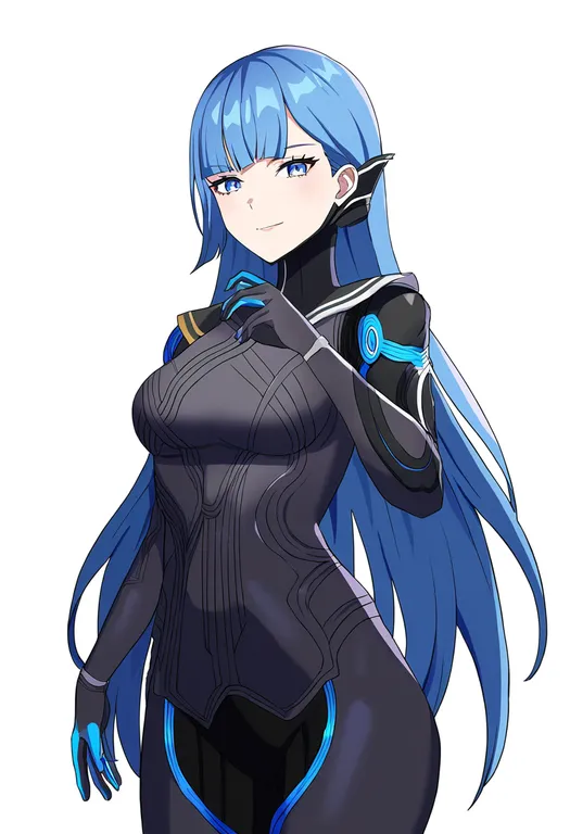 masterpiece, best quality, newest, absurdres, highres, safe, shin_megami_tensei_v, solo, simple_background — by k3scat, made with ComfyUI