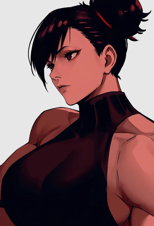 masterpiece, best quality, newest, absurdres, highres, safe, akuma_(street_fighter), street_fighter, solo, upper_body… — by k3scat, made with ComfyUI