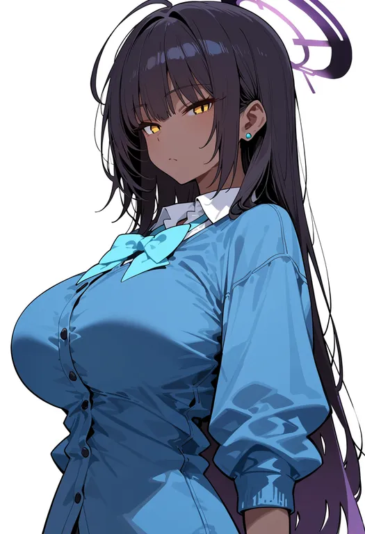 masterpiece, best quality, score_7, safe, karin (school uniform) (blue archive), blue archive, solo, upper body… — by k3scat, made with ComfyUI
