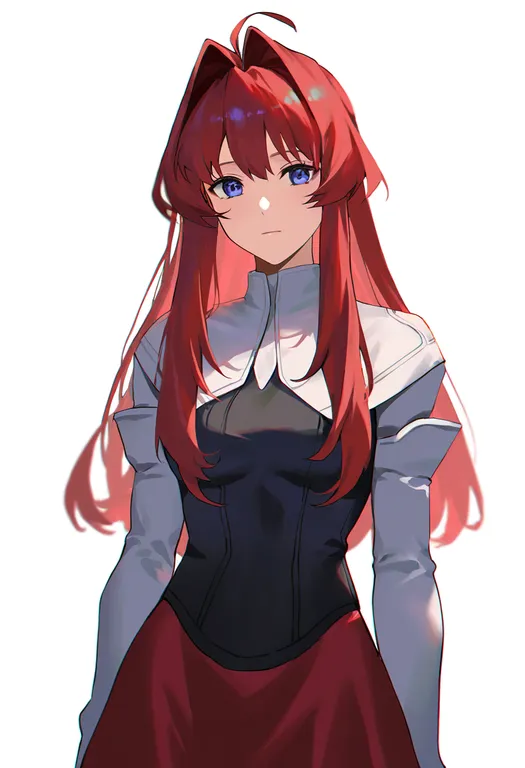 masterpiece, best quality, newest, absurdres, highres, safe, xenogears, solo, simple_background — by k3scat, made with ComfyUI